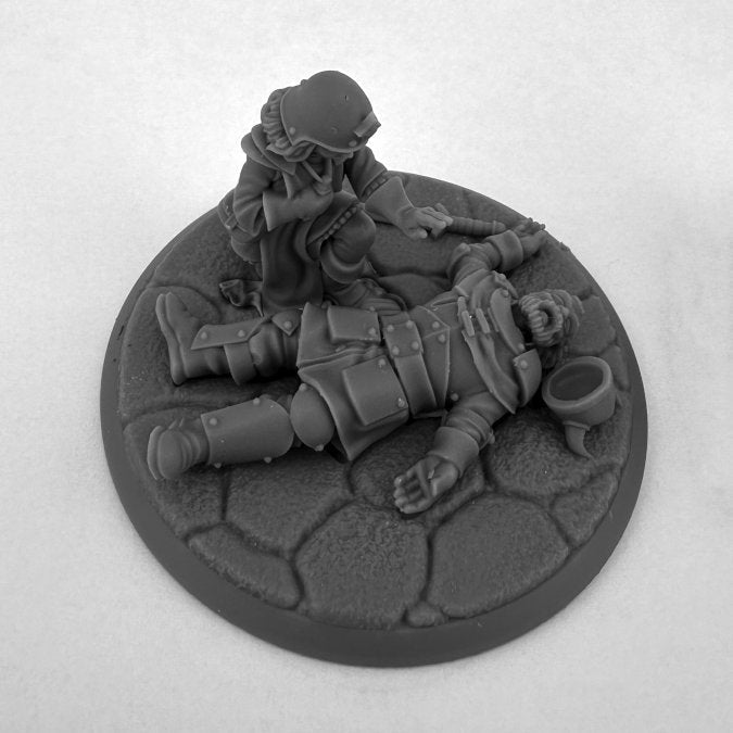 Dungeon Dwellers: The Healer - Cleric and Fighter Vignette