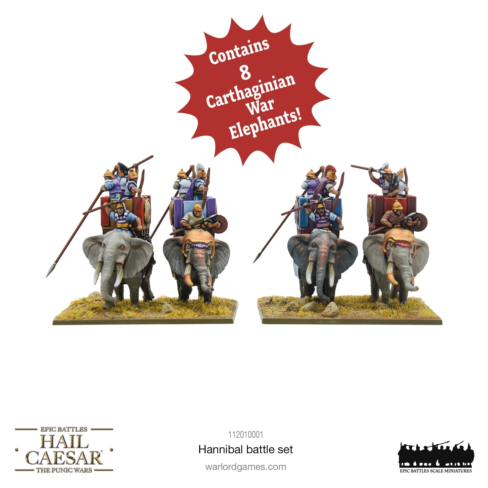 Hail Caesar Epic Battles: Punic Wars -  Hannibal Battle Set