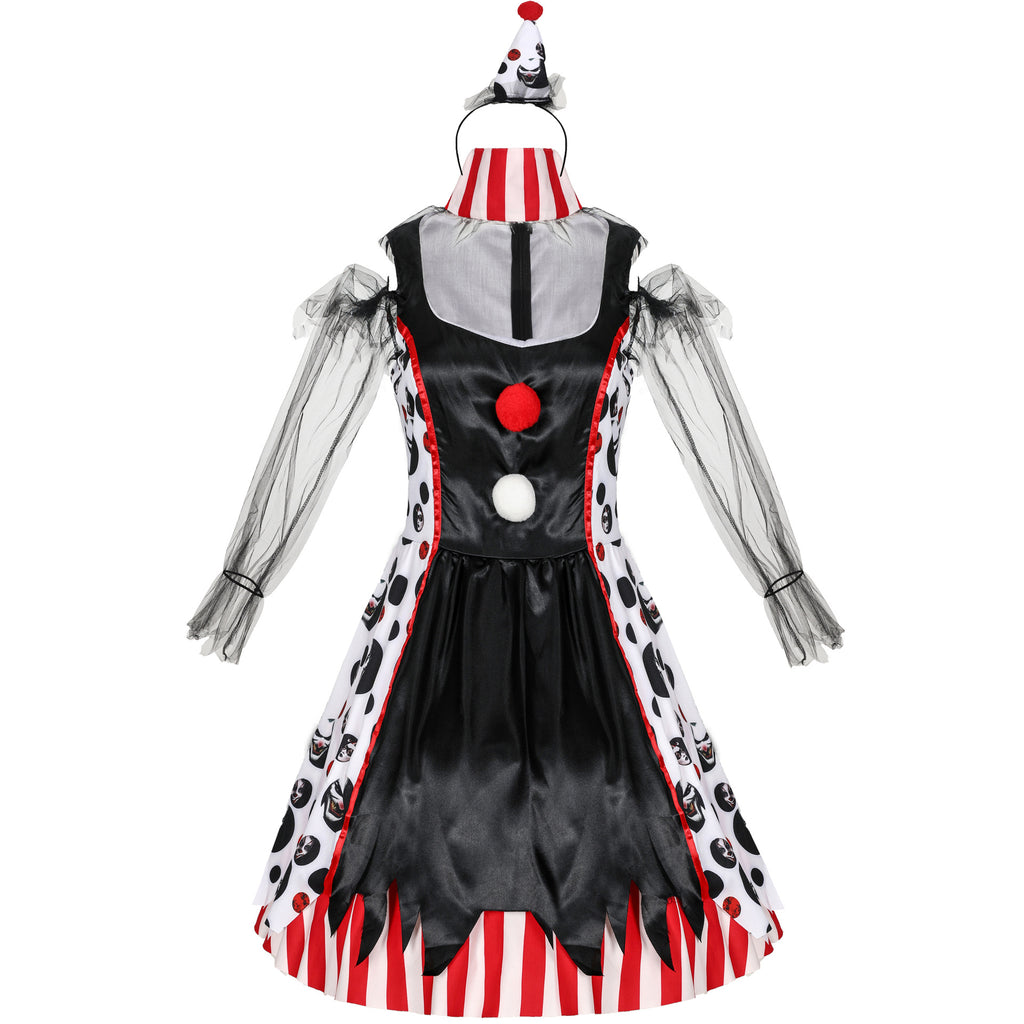 M-XL Halloween Vampire Clown Costume New Cosplay