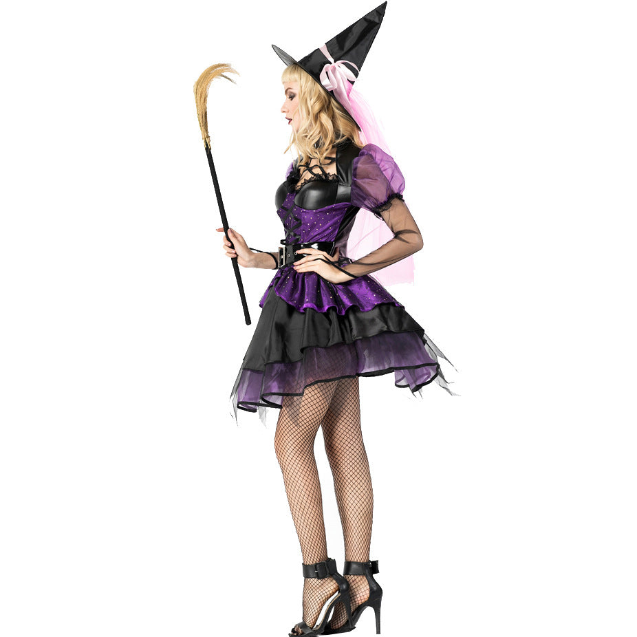 M-XL Halloween Witch Costume