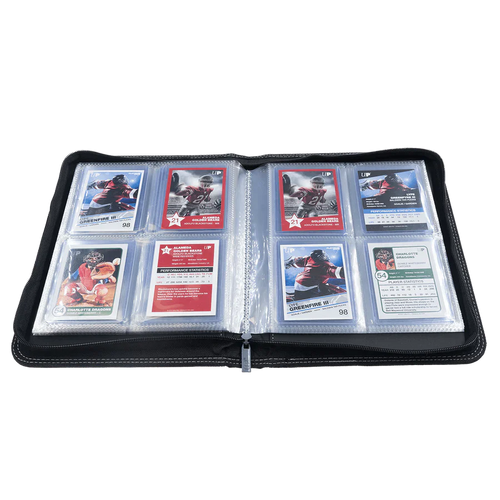 4-Pocket Toploader Zippered Premium PRO-Binder