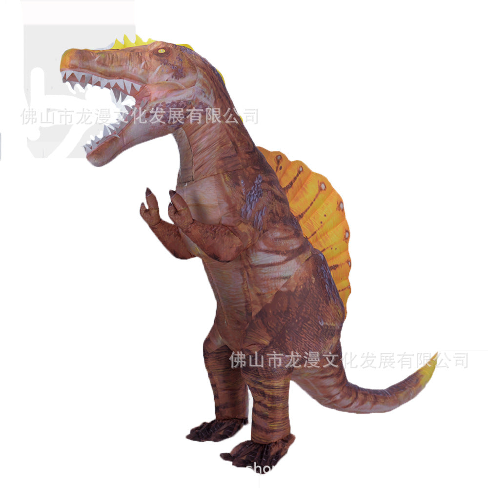 Halloween funny inflatable dinosaur-like clothing cosplay adult Tyrannosaurus doll clothing Triceratops inflatable costume
