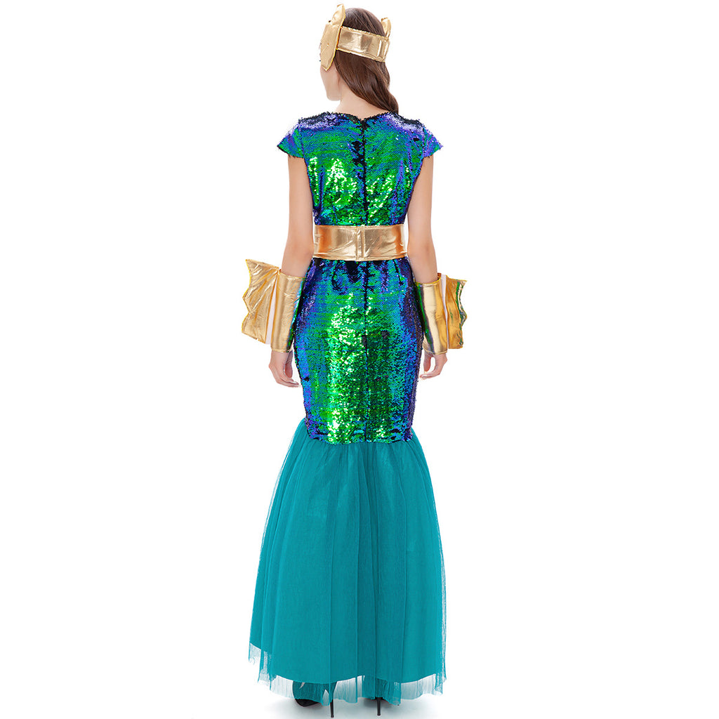M-XL Aquaman COS Costume Halloween Ancient Roman Greek Pharaoh Costume