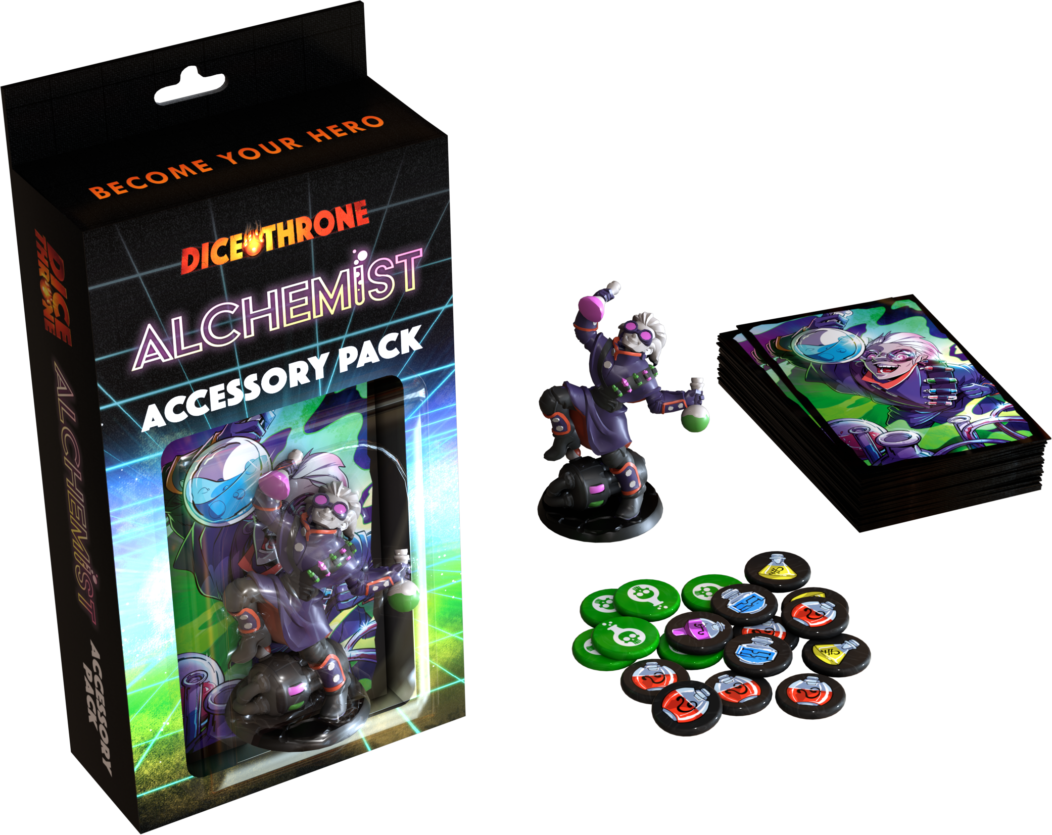 Dice Throne: Accessory Pack - Alchemist