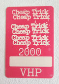 Cheap Trick on Tour 2000 VHP Backstage Pass OTTO