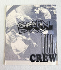 Green Day On Tour Local Crew Backstage Pass