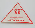 The Who Farewell Tour 1982 Houston Backstage Pass