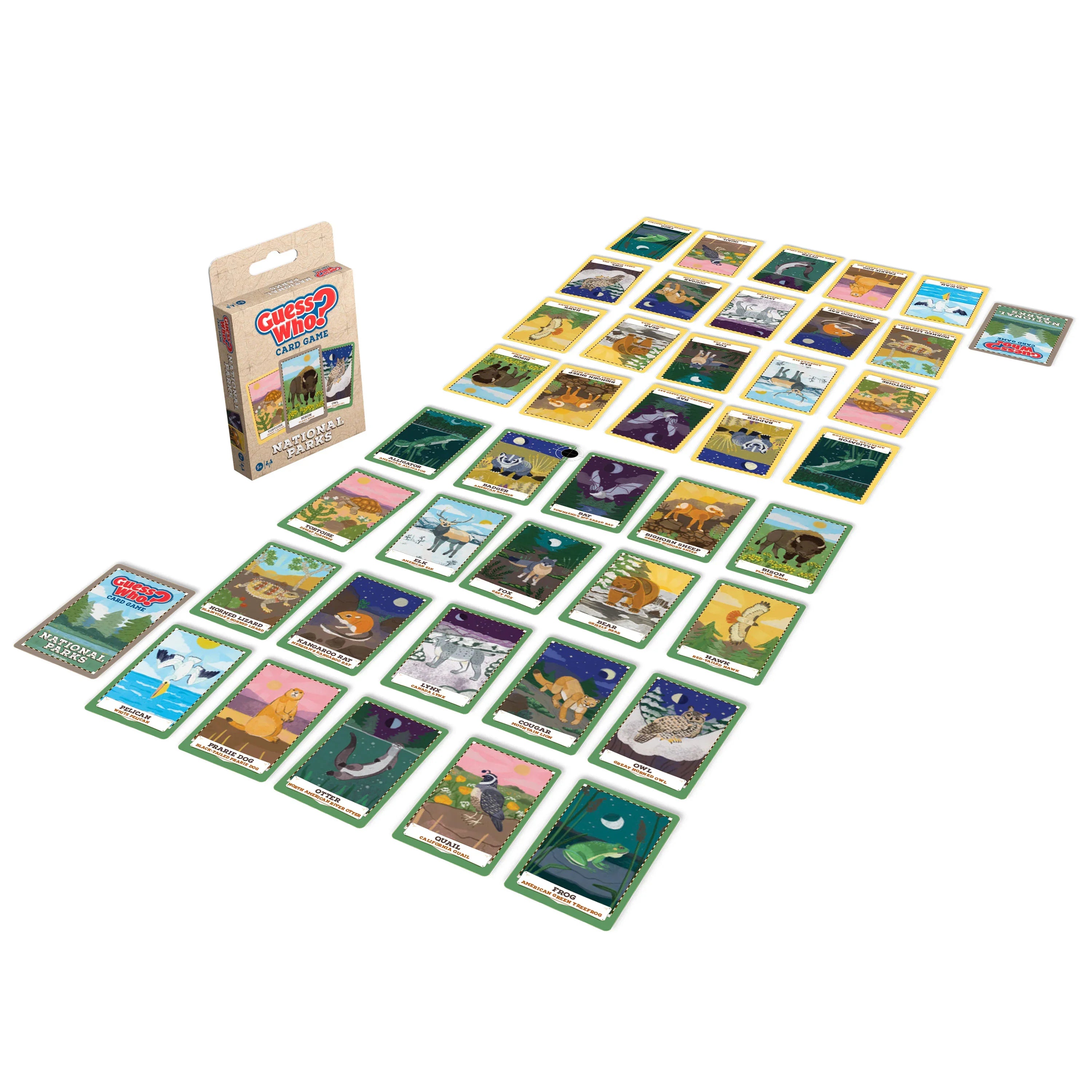 Guess Who? The Card Game: National Parks
