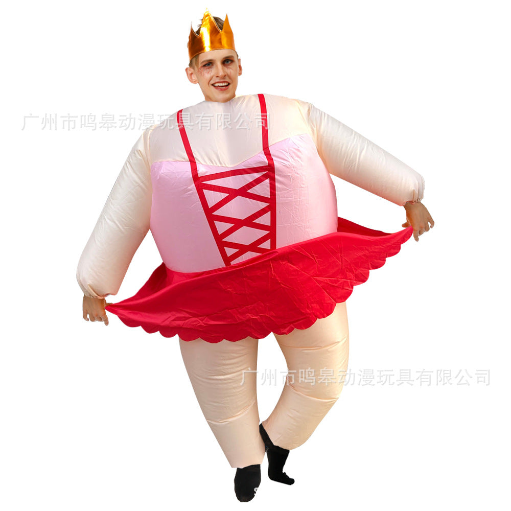 ballet clothes performance wear funny doll clothing Halloween sumo inflatable clothes party supplies costume
