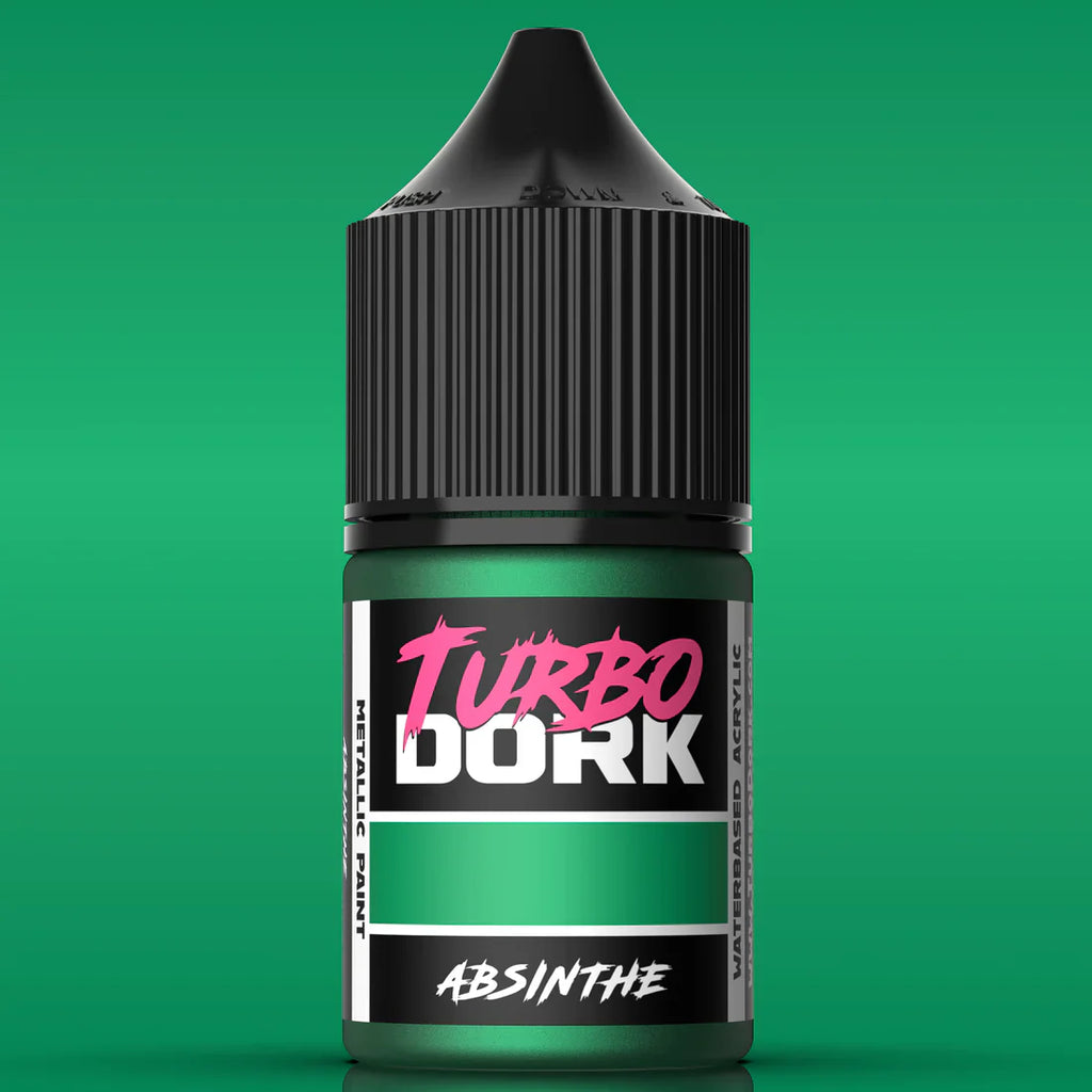 Turbo Dork: Metallic Acrylic Paint - Absinthe