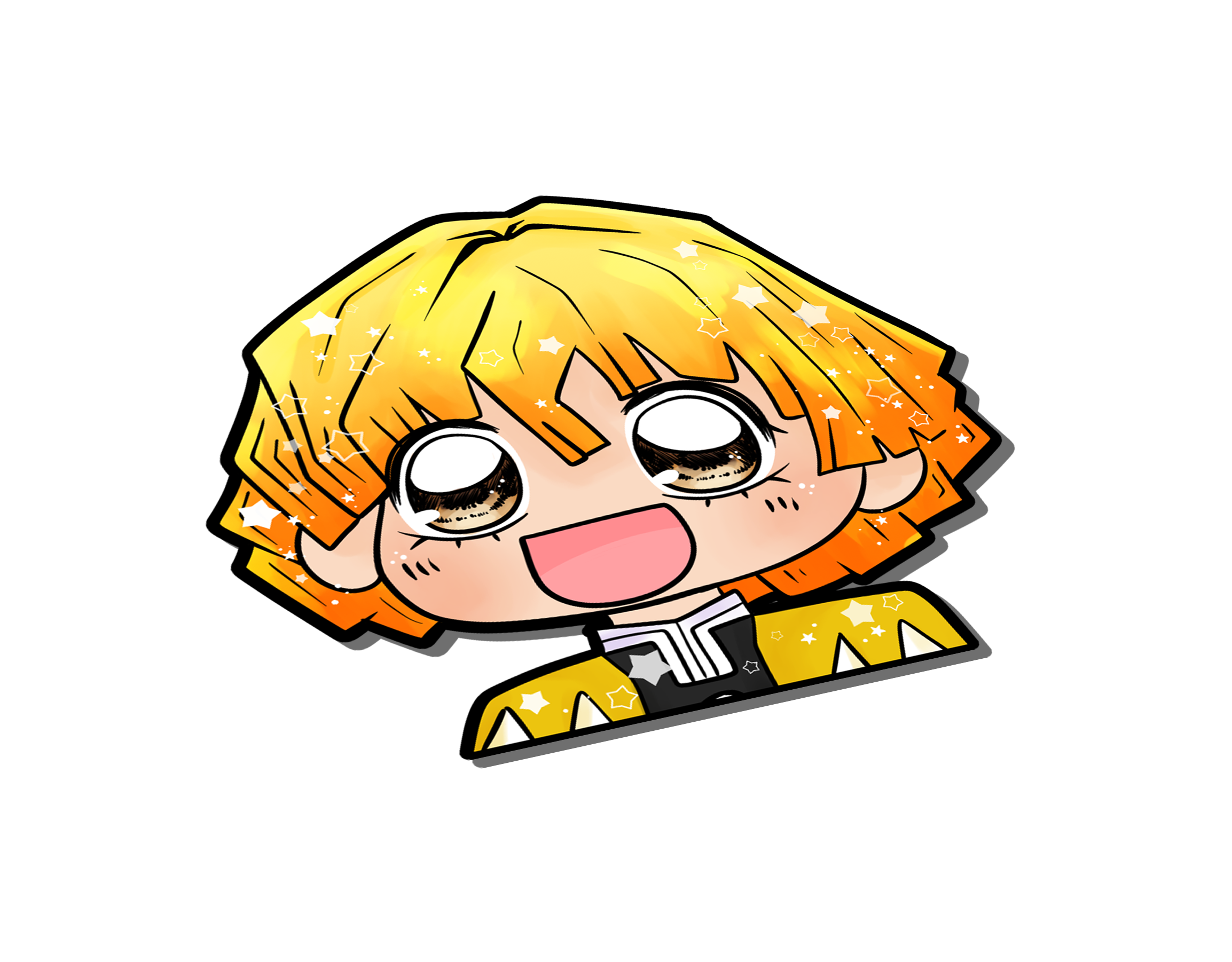 Demon Slayer: Zenitsu Anime Peeker