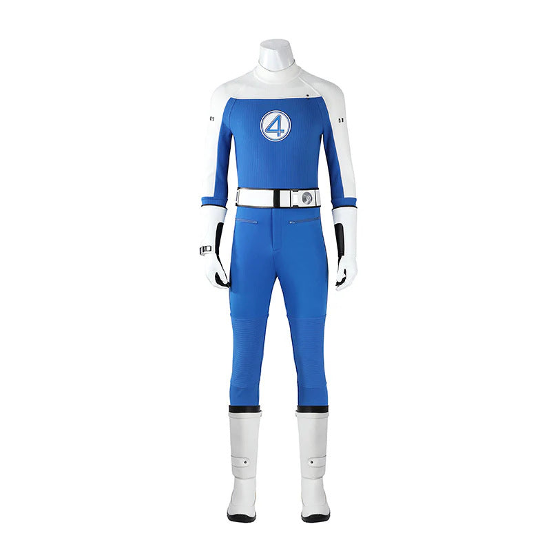 Fantastic Four Cosplay Jumpsuit Marvel Character Costume Halloween Performance Outfit