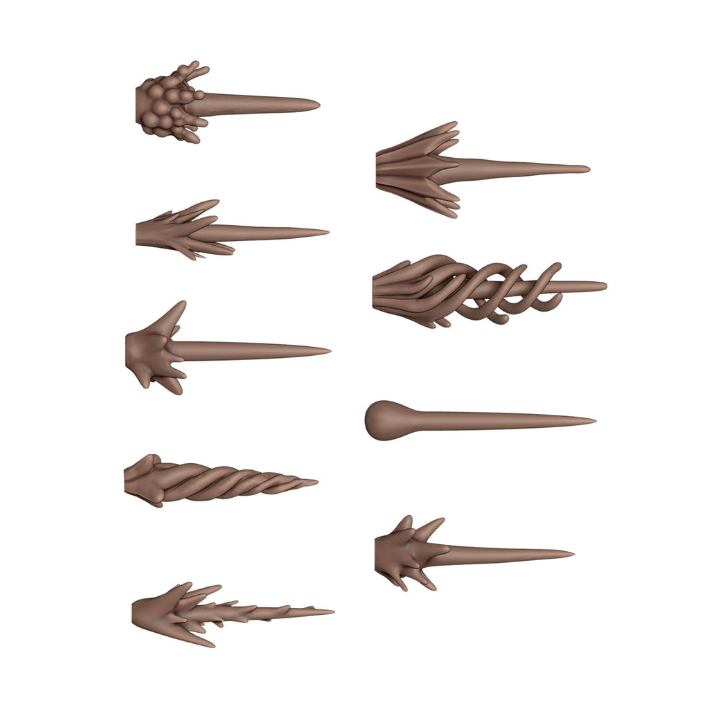 AK Interactive Basing Bits: Plasma FX (54 Pieces)