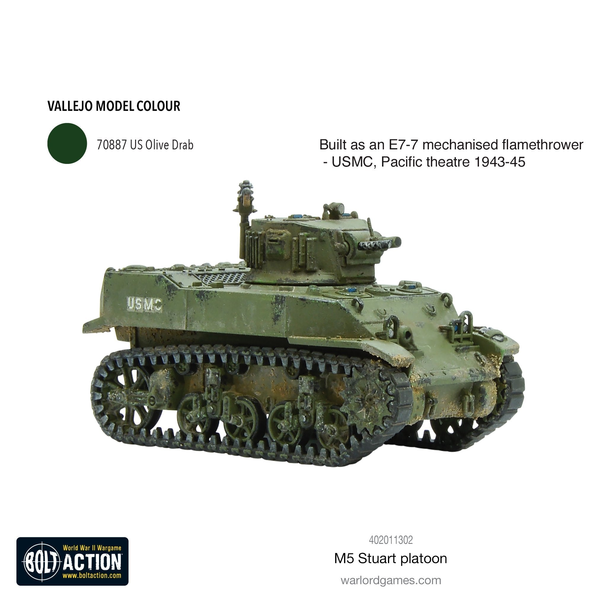 Bolt Action: M5 Stuart Platoon
