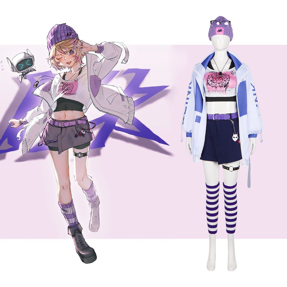 Fifth Personality Cosplay Costume - BLK Team Captain Mechanic Tracy Cosplay Outfit