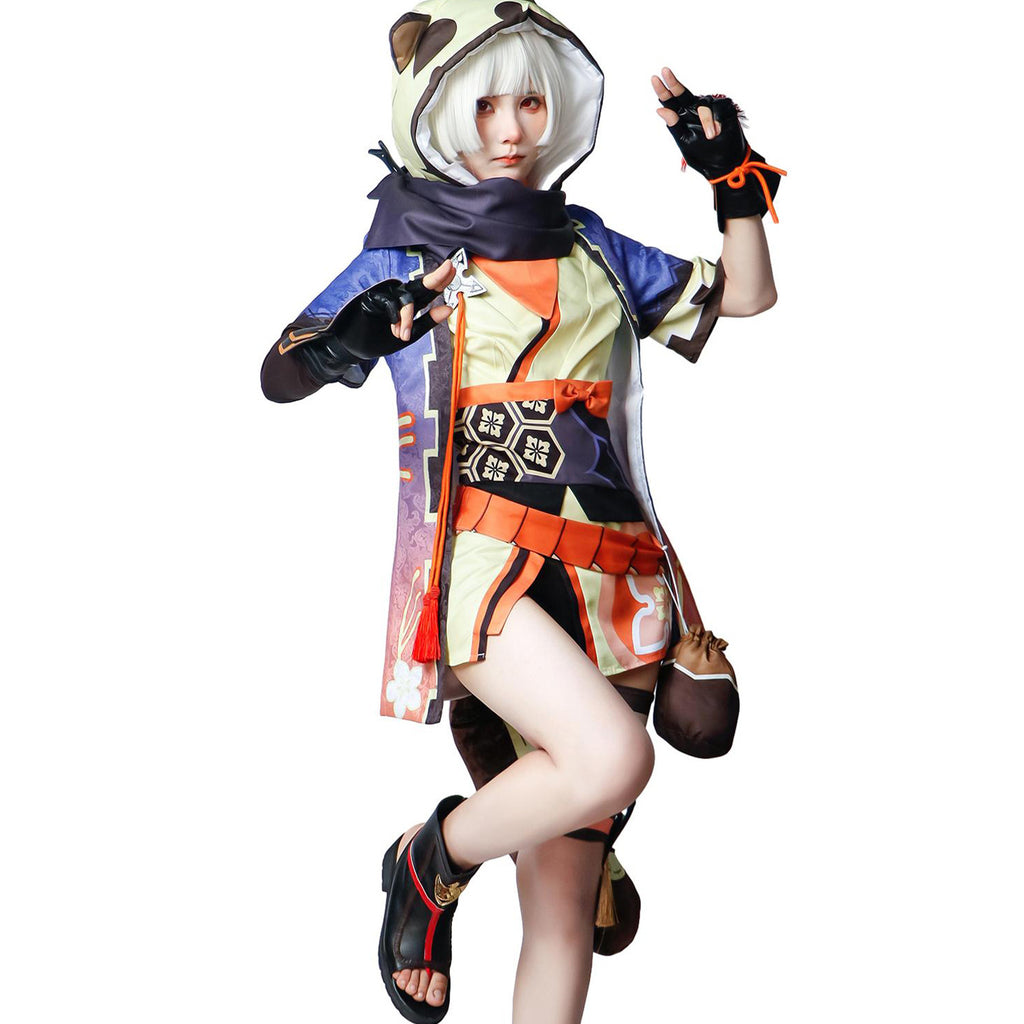 Genshin Impact COS Costume Luoli Women's Costume Naruto Morning Grapefruit Cosplay Game Animation anime Costume Women