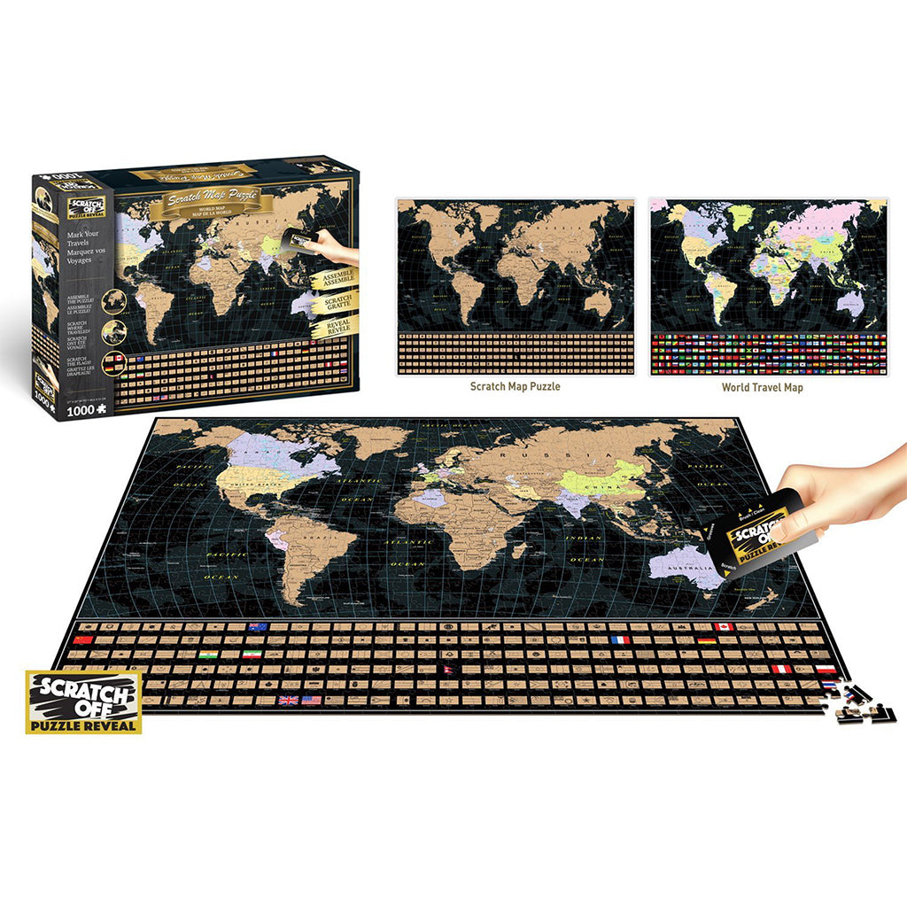 Scratch Off: World Travel Map