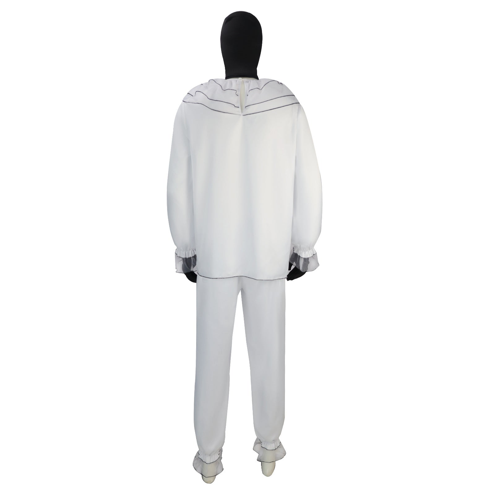 Halloween Costume Pierrot Clown Cosplay Costume Horror Movie Cosplay Halloween Costume Stage Performance Costume