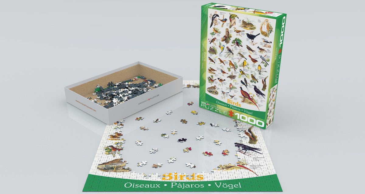Puzzle: Animal Charts - Birds