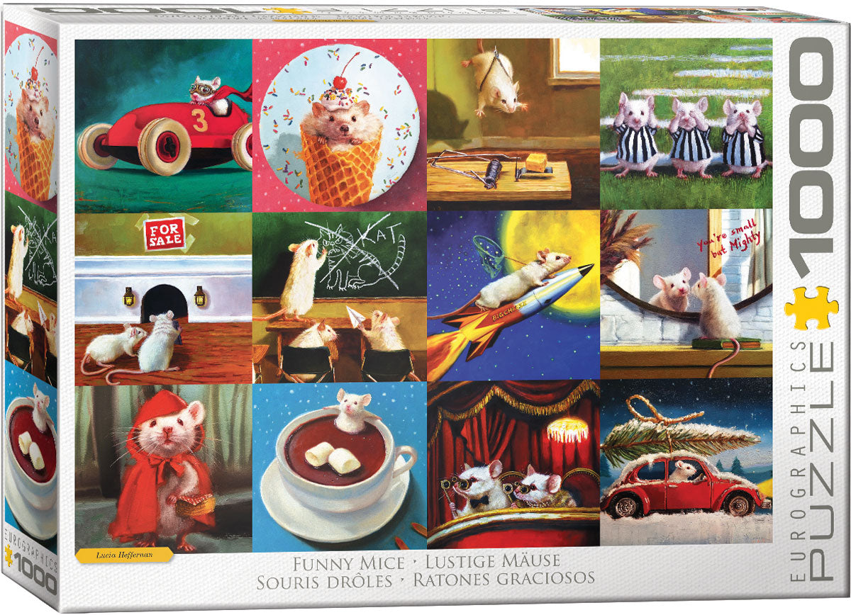Puzzle: Artist Series - Funny Mice