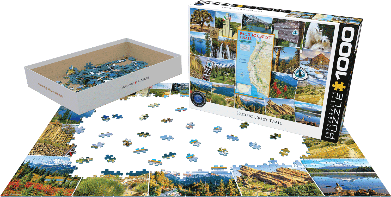 Puzzle: The Globetrotter Collection - Pacific Crest Trail