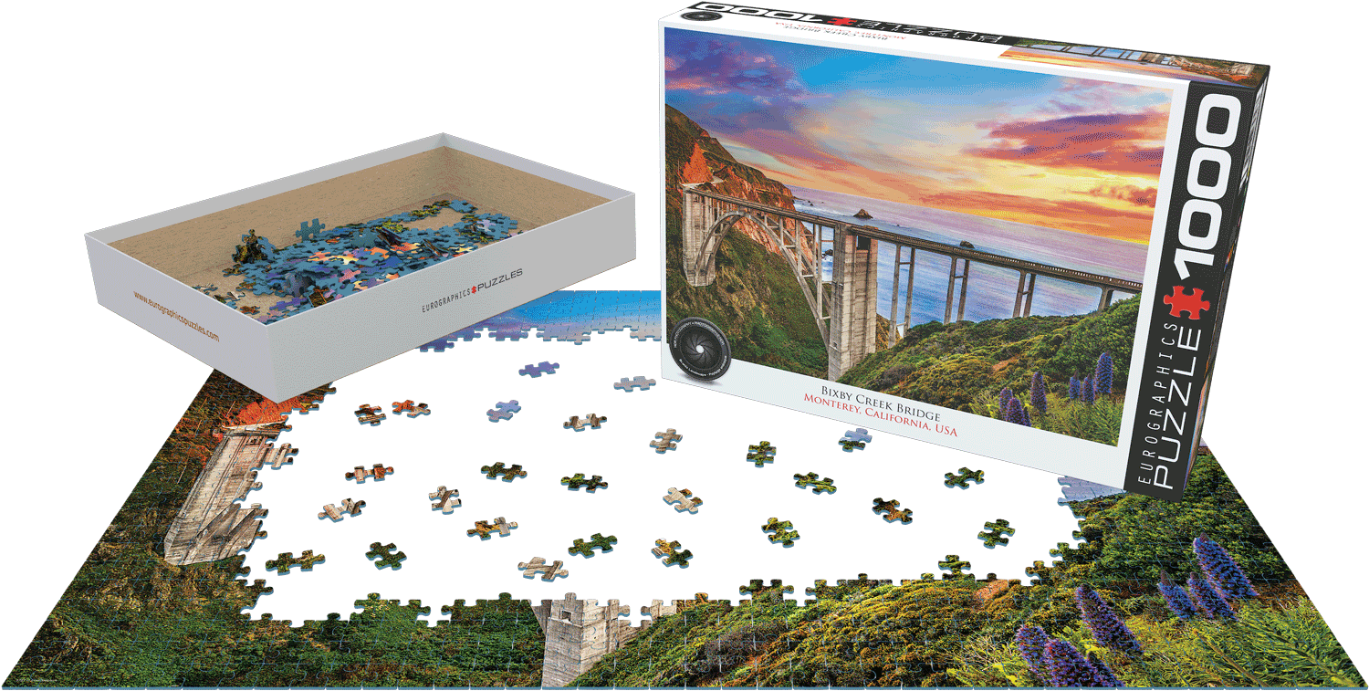 Puzzle: HDR Photography - Bixby Bridge