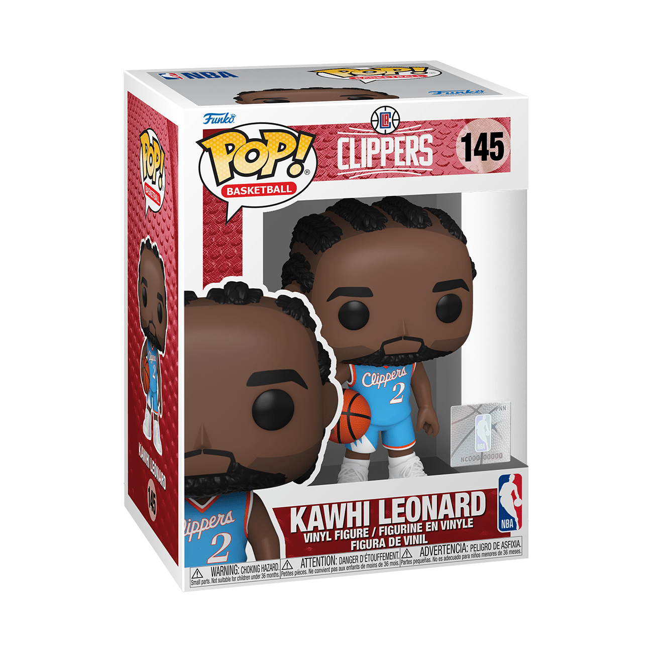 POP! NBA: Clippers - Kawhi Leonard (City Edition 2021)