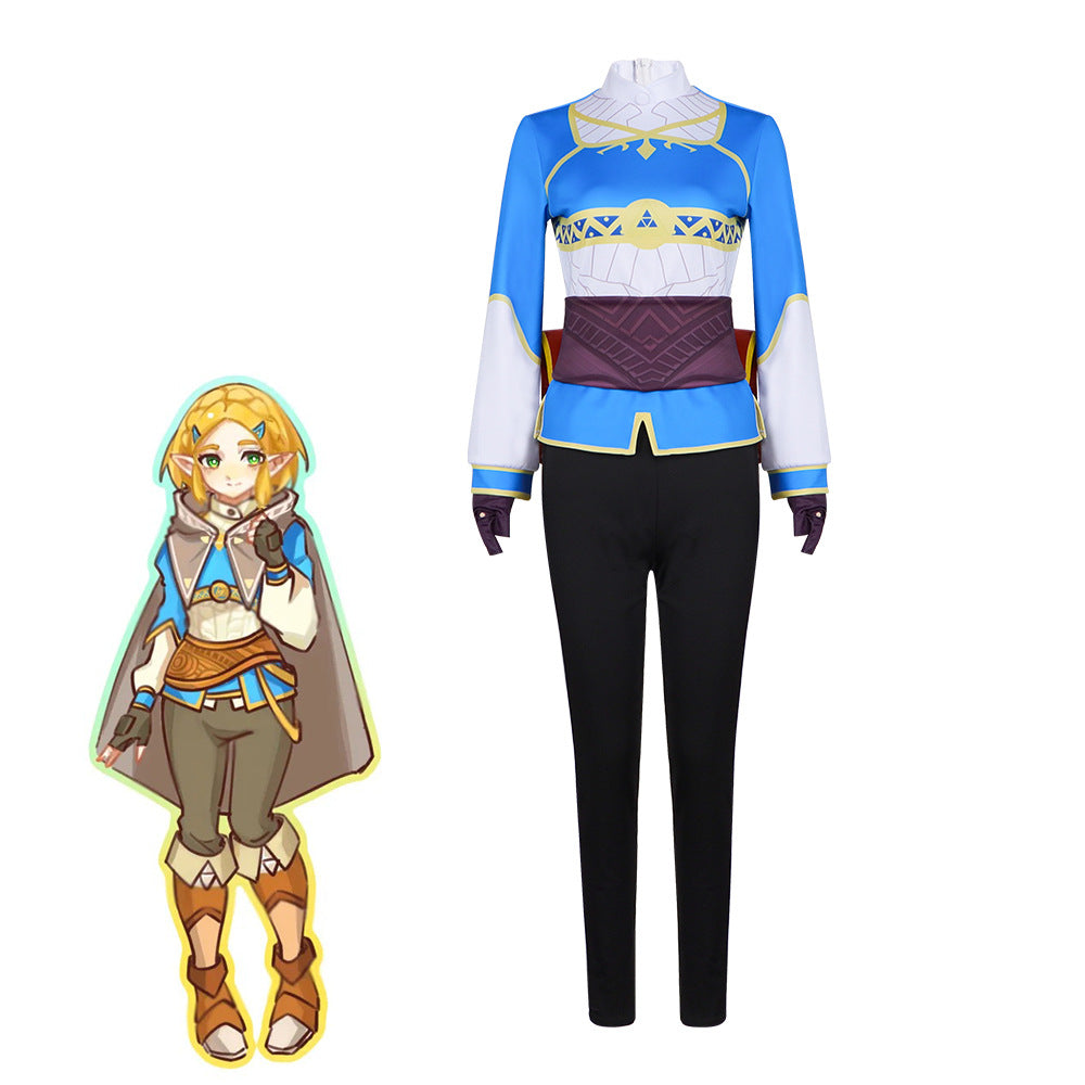 Zelda Cosplay Costume Tears of the Kingdom Princess Zelda Anime Game Cosplay Outfit
