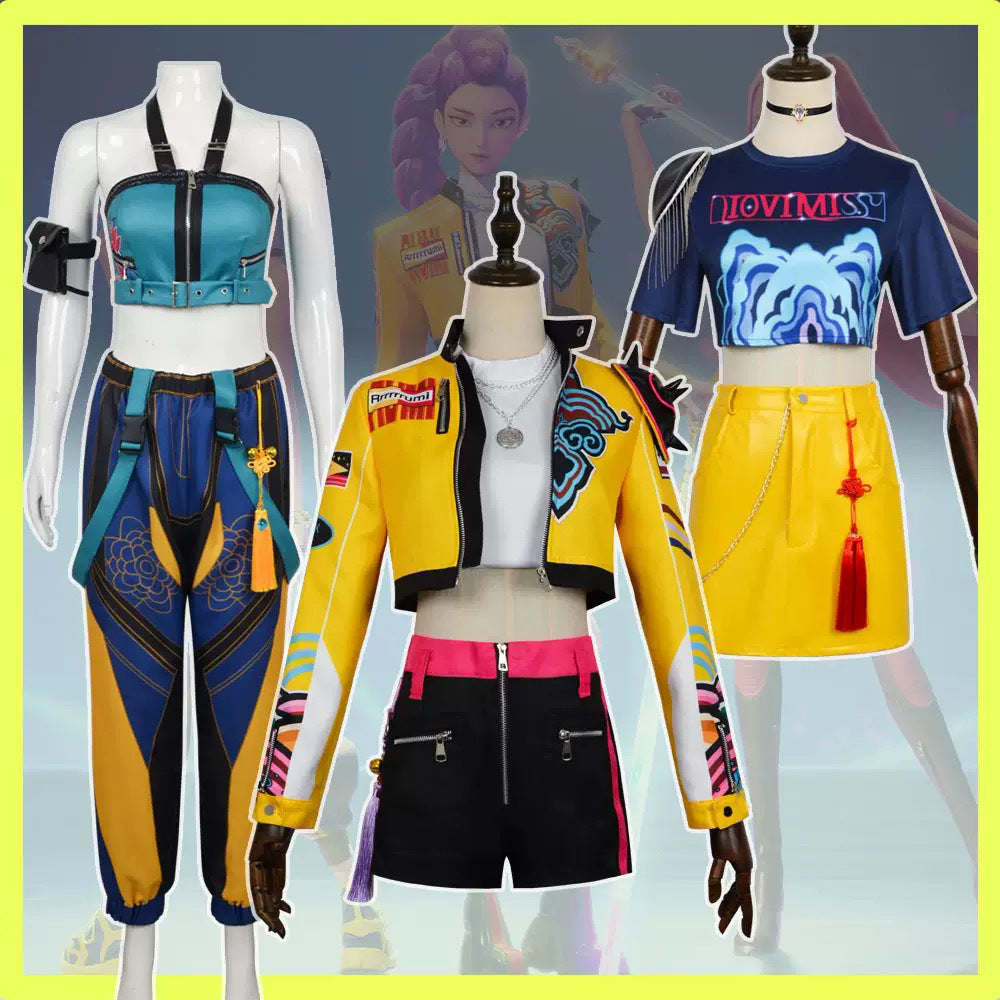 K-POP Witch Hunt cosplay costume Rumi embroidery Zoe cosplay Mira Halloween performance costume