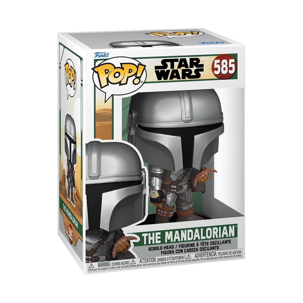 POP! Star Wars: BoBF - Mando w/pouch