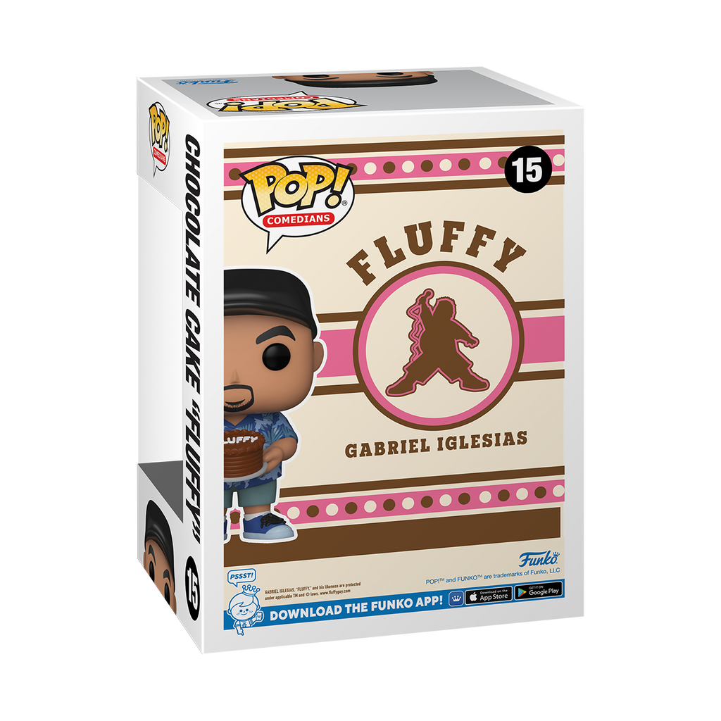 POP! Comedians: Fluffy w/ Cake (SC) (Specialty Series Exclusive)
