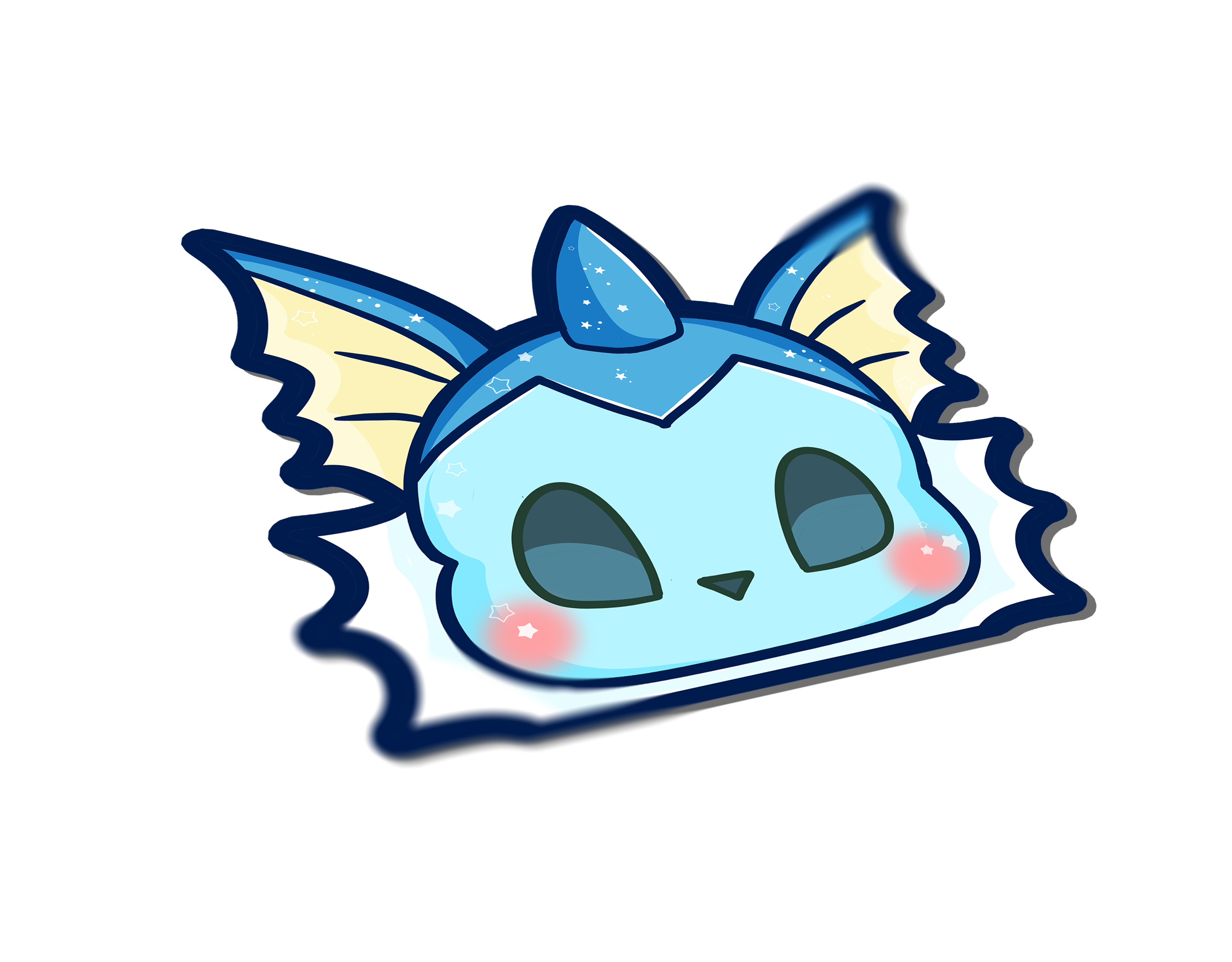 Pokemon: Vaporeon Eeveelution Peeker