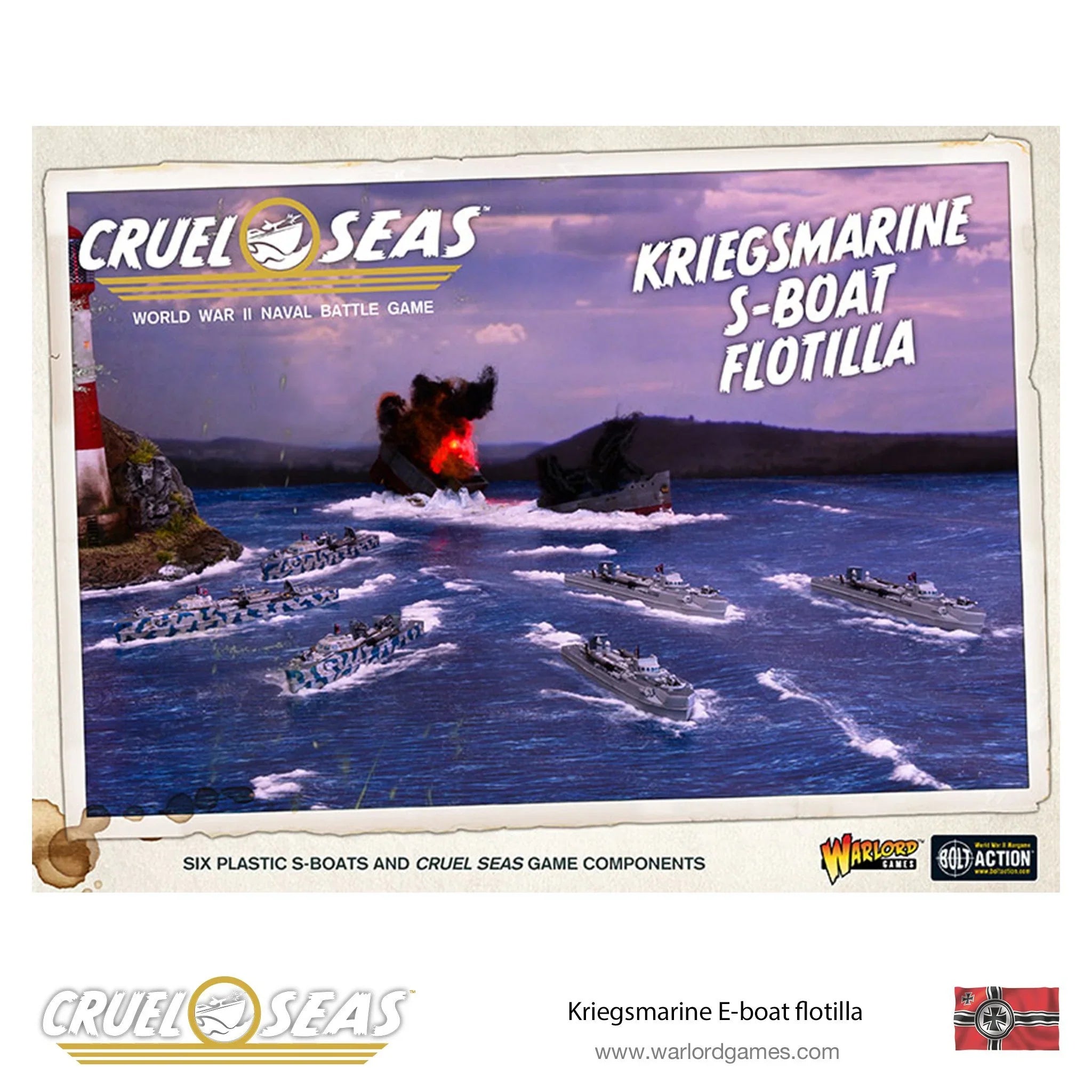 Cruel Seas: Kriegsmarine S-boat flotilla