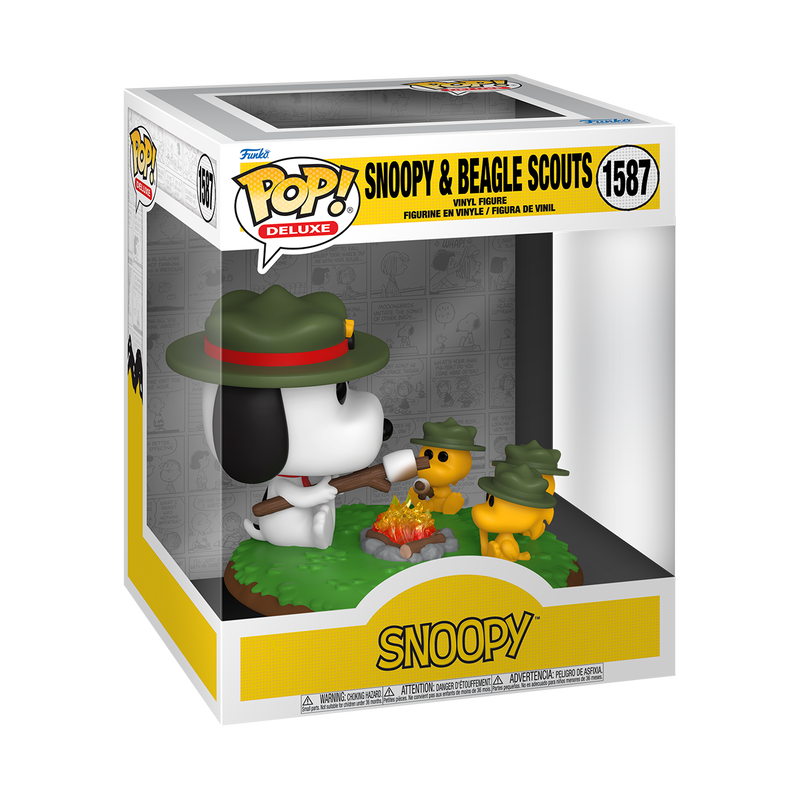 (PRE-ORDER) POP! Deluxe: Peanuts- Snoopy w/WS(Camping)
