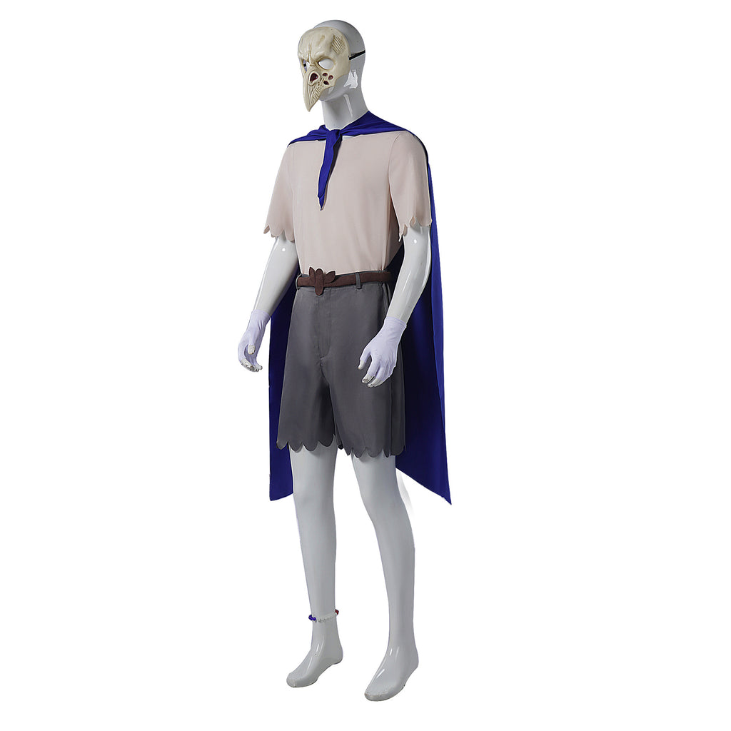 Halloween Little Nightmares 3 Cosplay Costume ALONE Xiao Luo Game Character Cosplay Performance Outfit