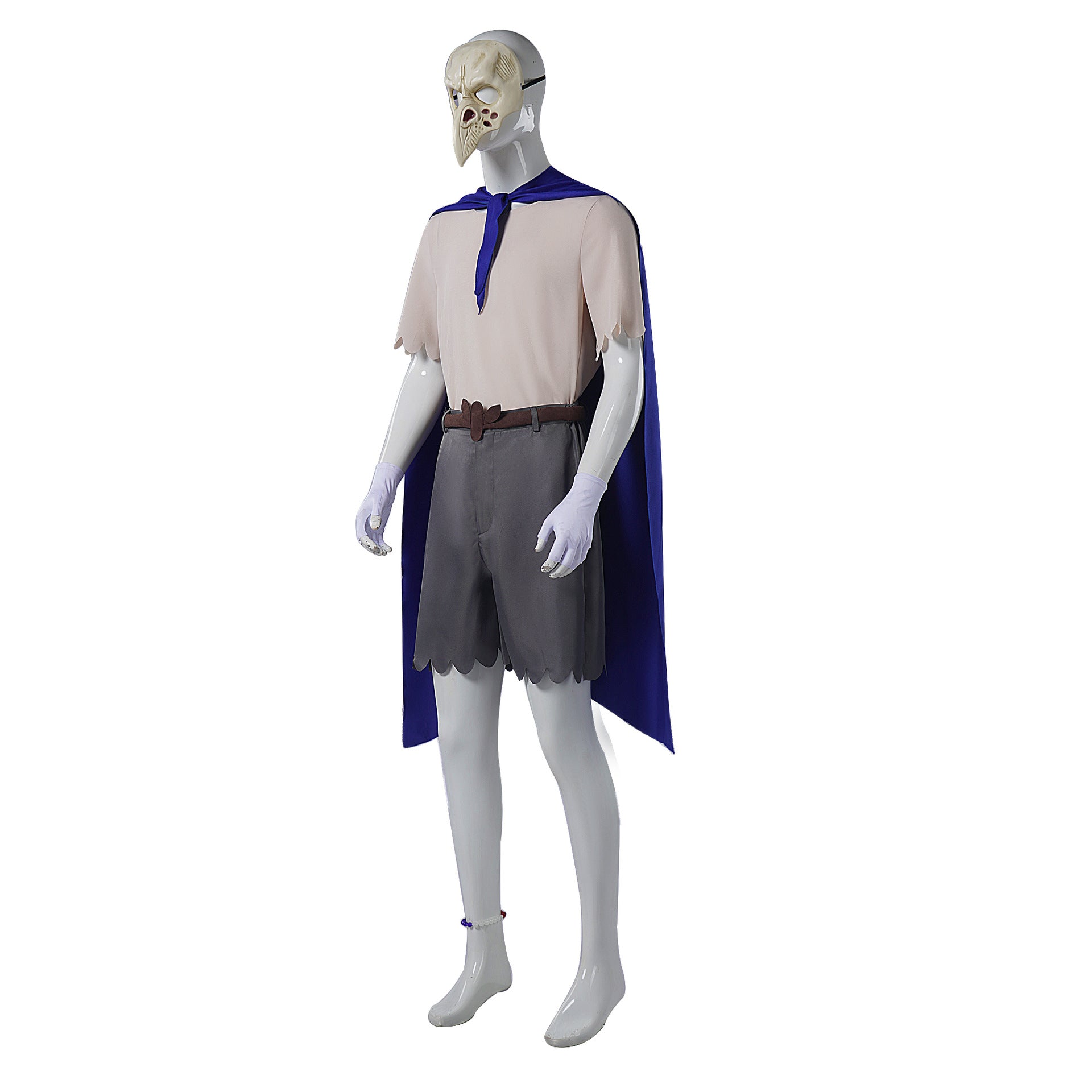 Halloween Little Nightmares 3 Cosplay Costume ALONE Xiao Luo Game Character Cosplay Performance Outfit