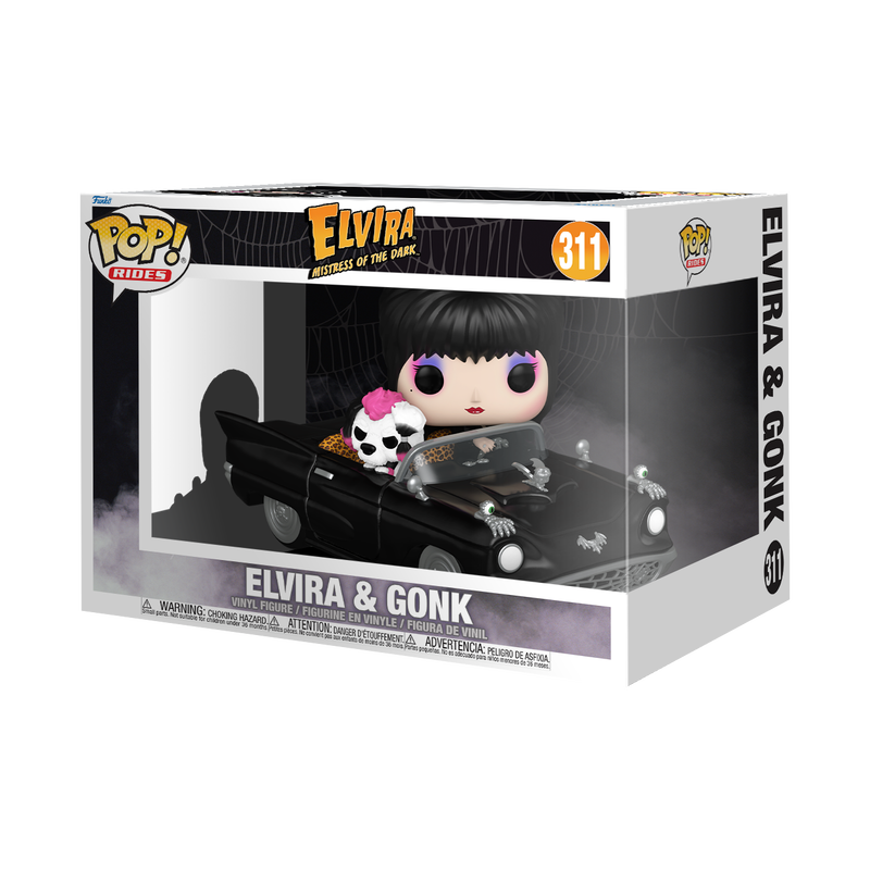 (PRE-ORDER) POP! Rides DLX: Elvira w/ Macabre Mobile