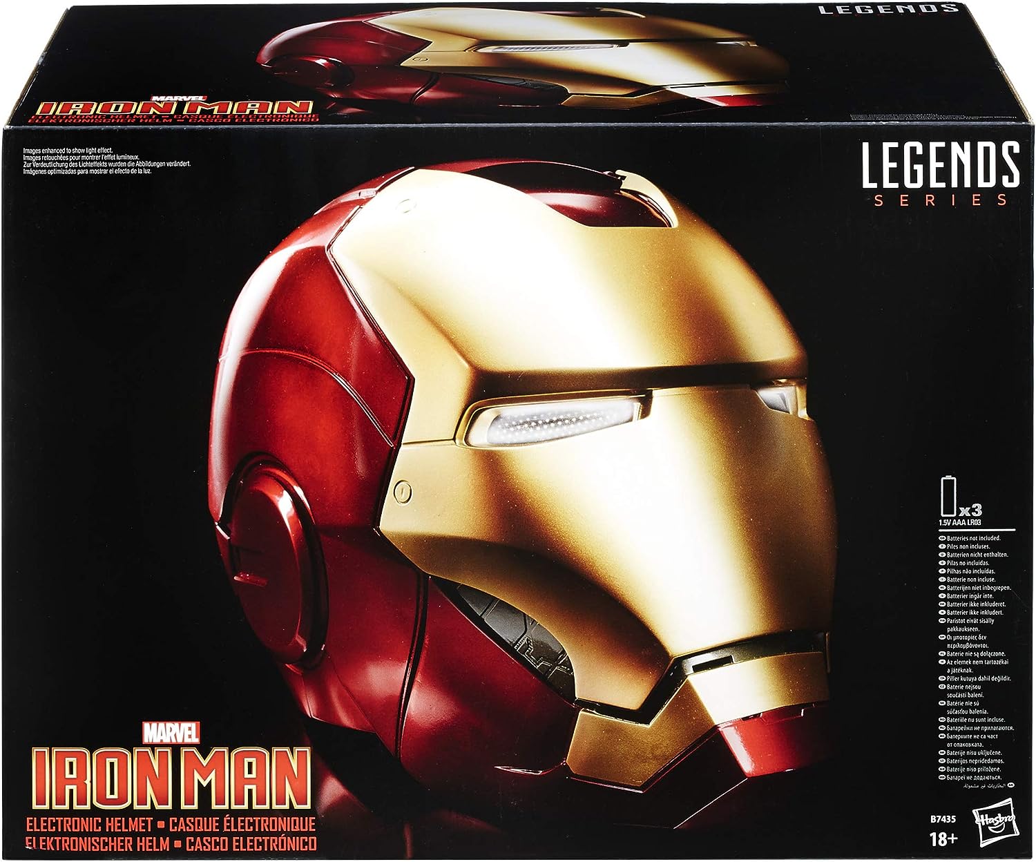 Marvel Legends: Iron Man Electronic Helmet