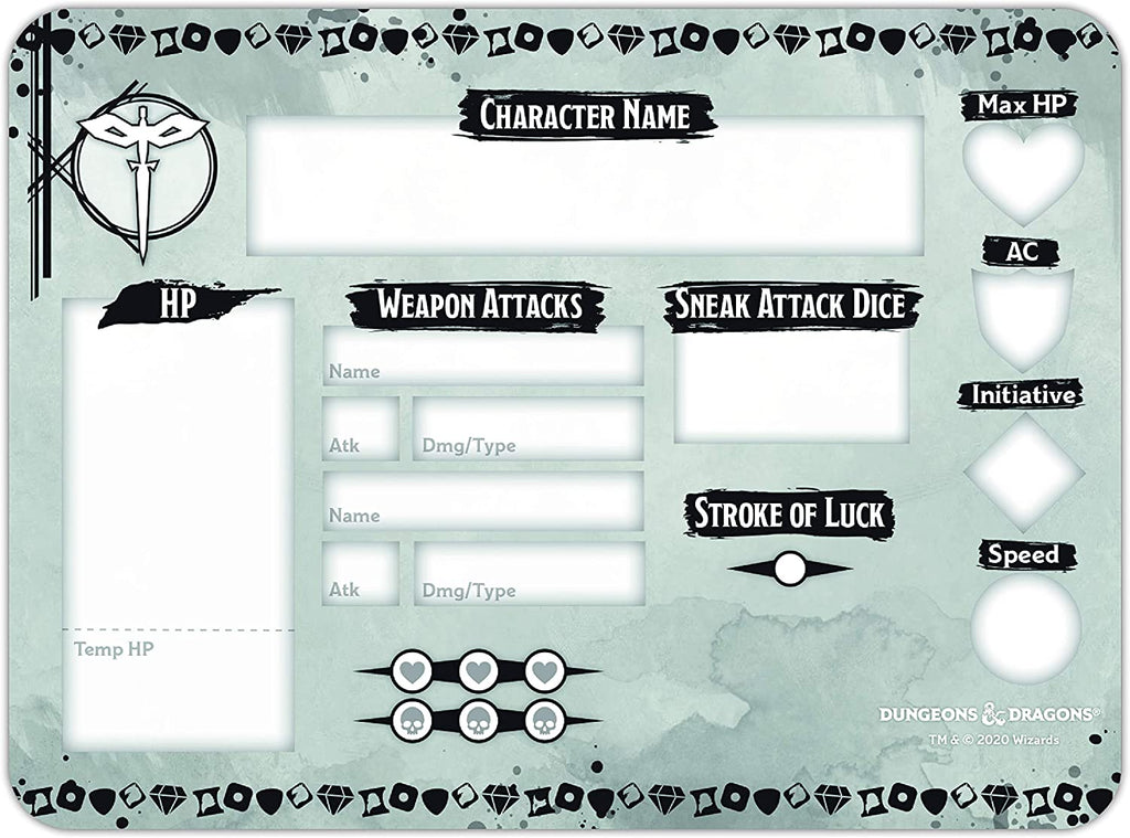 D&D: Rogue Token Set
