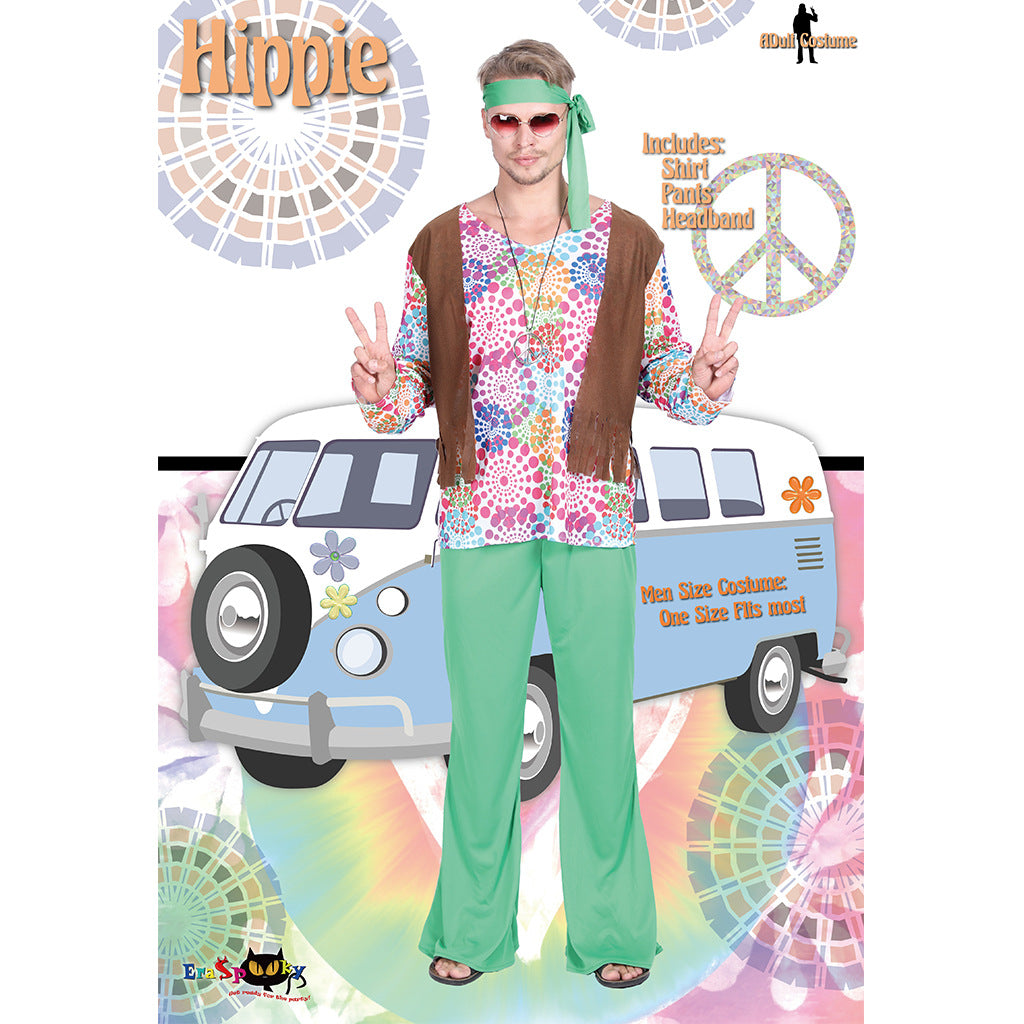 Amazon cross-border supply Halloween stage performance costume Halloween trendy men's play costume