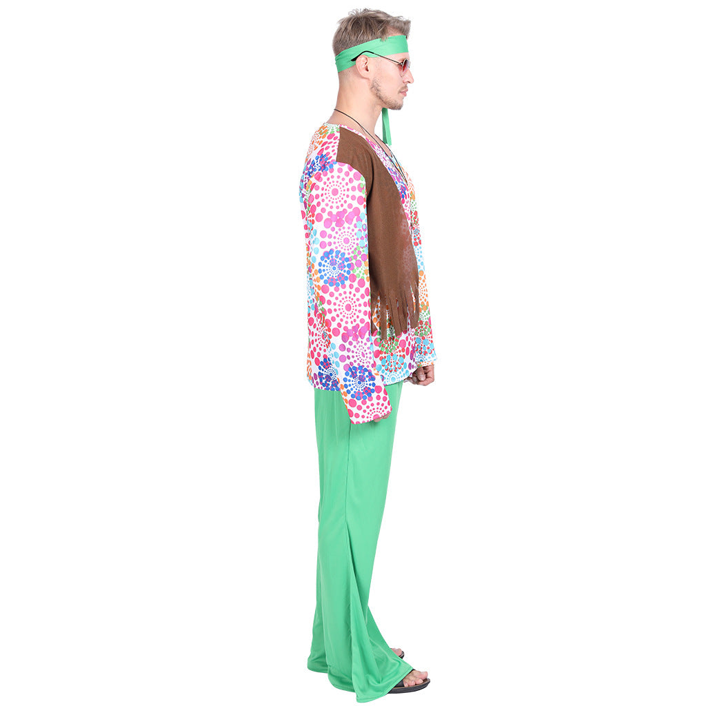 Amazon cross-border supply Halloween stage performance costume Halloween trendy men's play costume