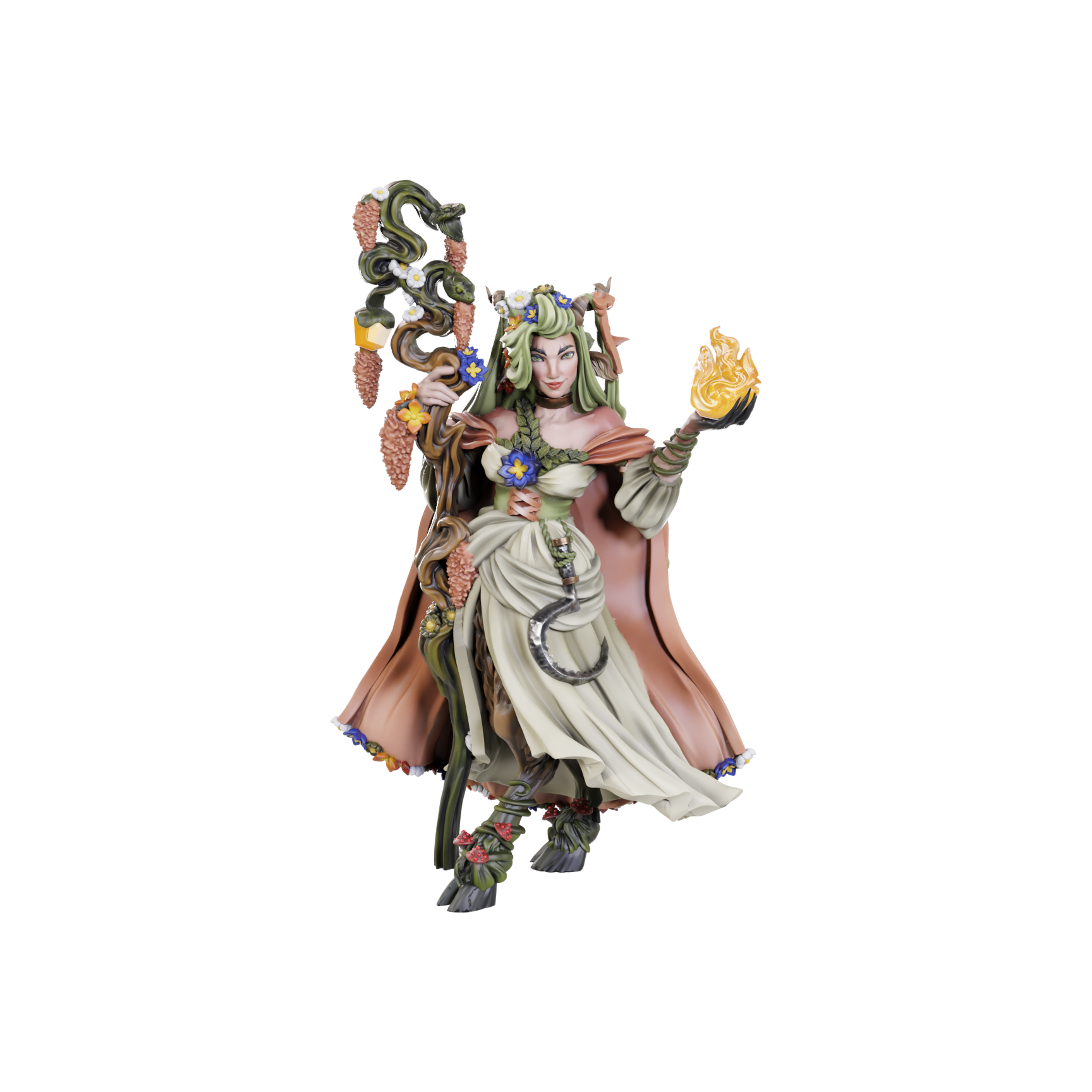 D&D: Critical Role Miniatures - Fearne Calloway & Mister