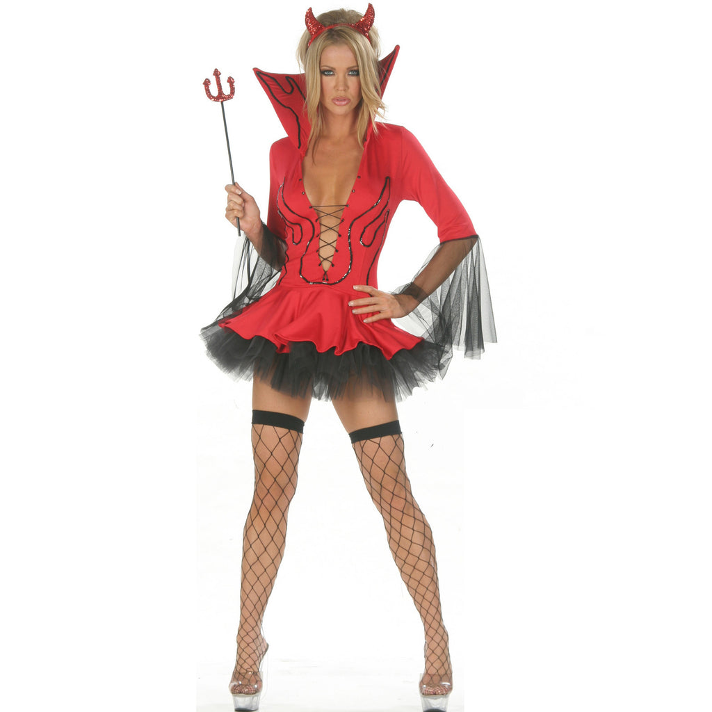 S-XL Vampire Demon Costume for Women