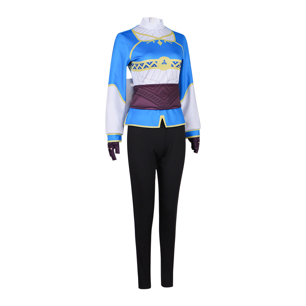 Zelda Cosplay Costume Tears of the Kingdom Princess Zelda Anime Game Cosplay Outfit