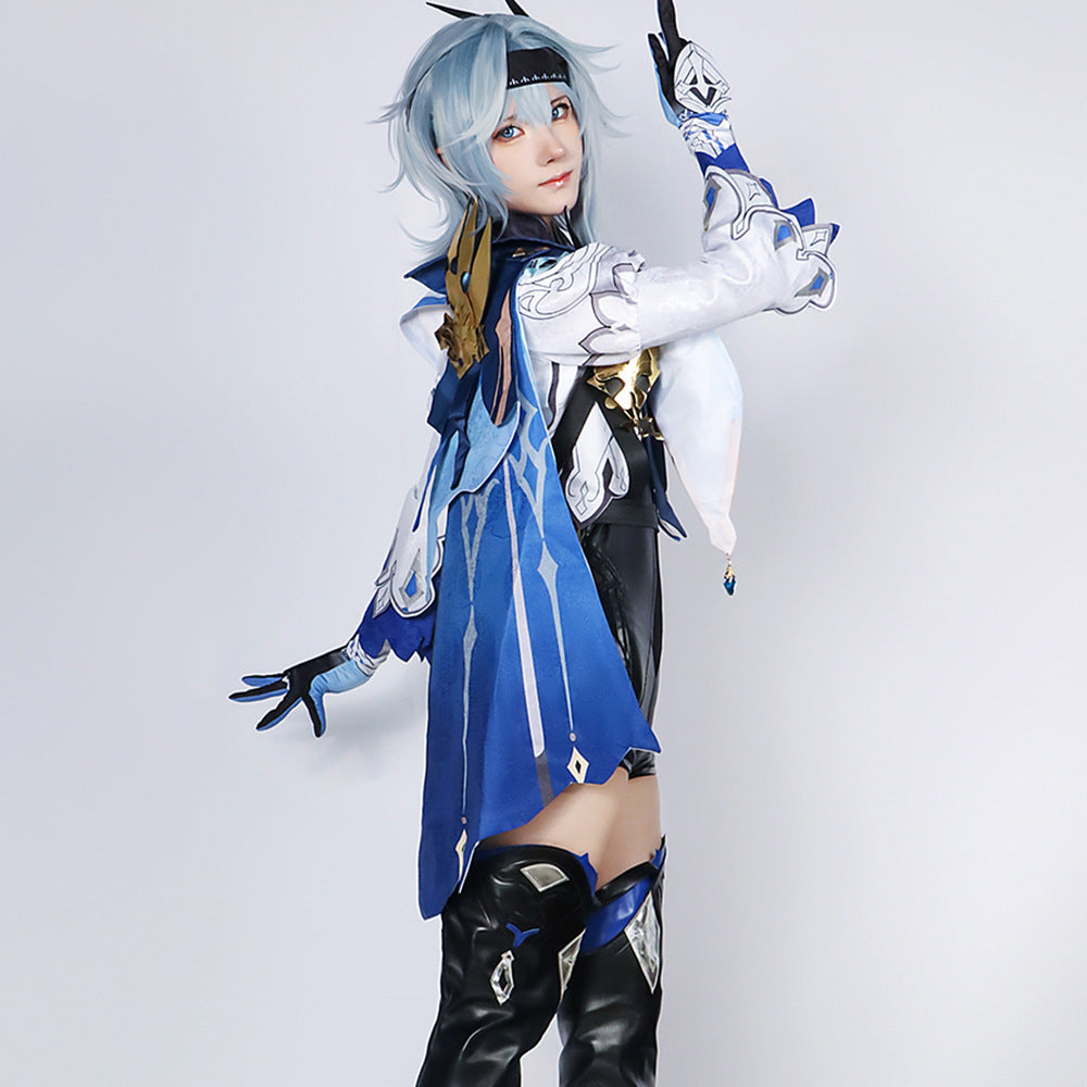Genshin Impact cos costume anime game animation costume Eula Lawrence aristocrat Eula Youra cosplay female