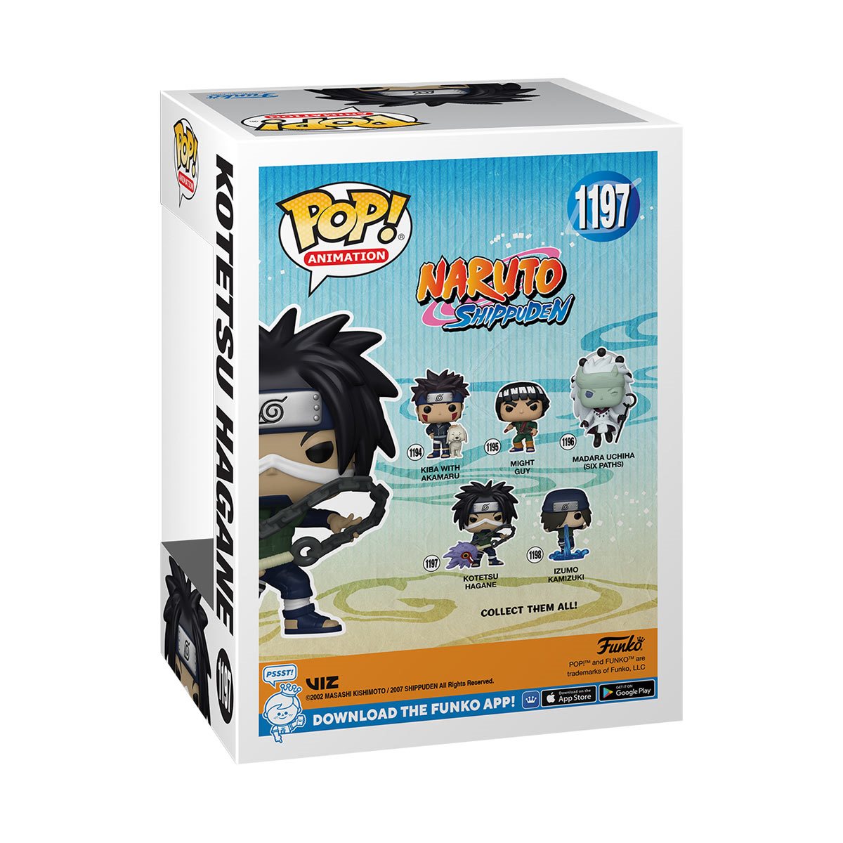 POP! Animation: Naruto - Kotetsu Hagane w/Weapon