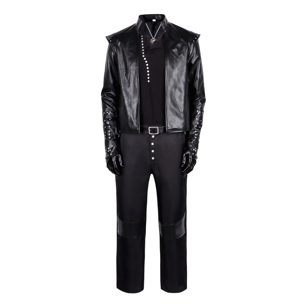 Wizard The Witcher Season 5 Cosplay Costume Geralt Movie Replica Set Men's Casual Wear Cosplay Outfit