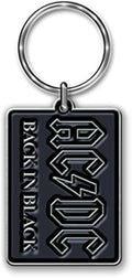AC/DC - Back in Black Metal Keychain Keyring