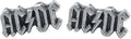 AC/DC Logo Ear Studs Earrings