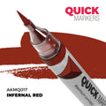 AK Interactive Markers: Quick Markers - Infernal Red